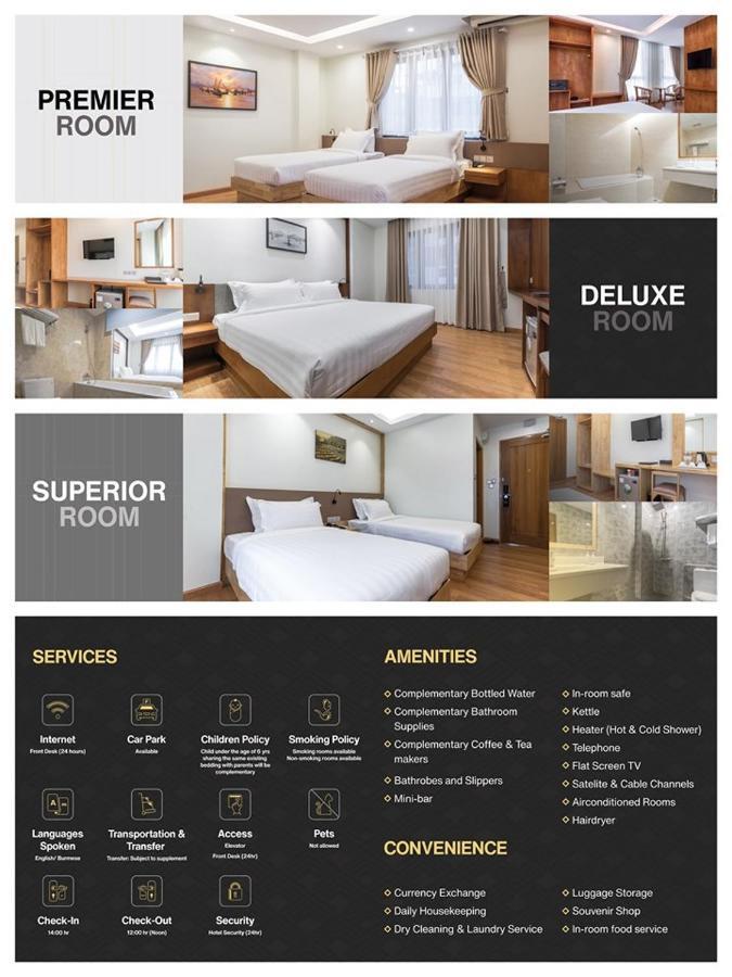 The Gandamar Hotel , Yangon Luaran gambar